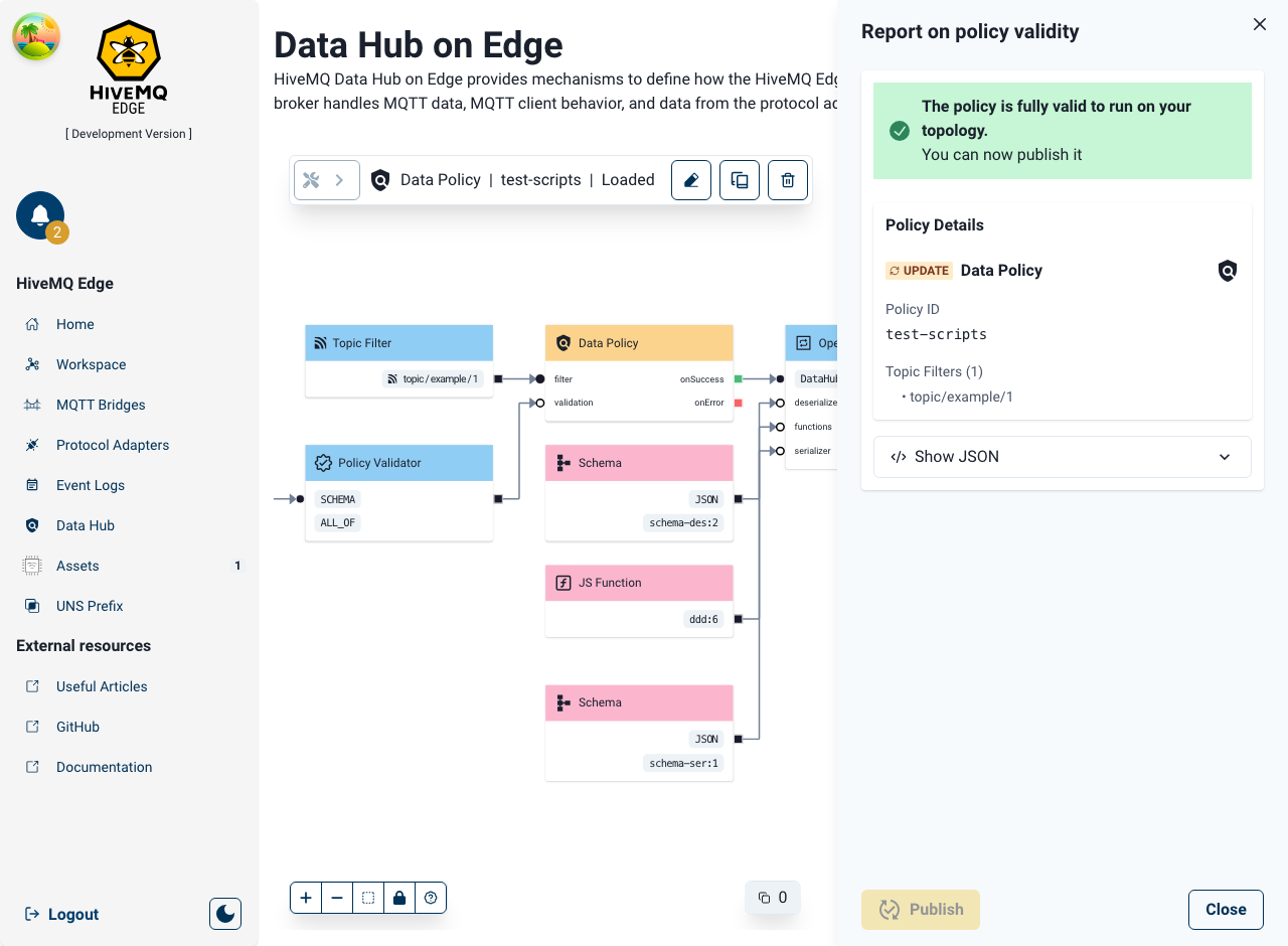 HiveMQ Edge UI