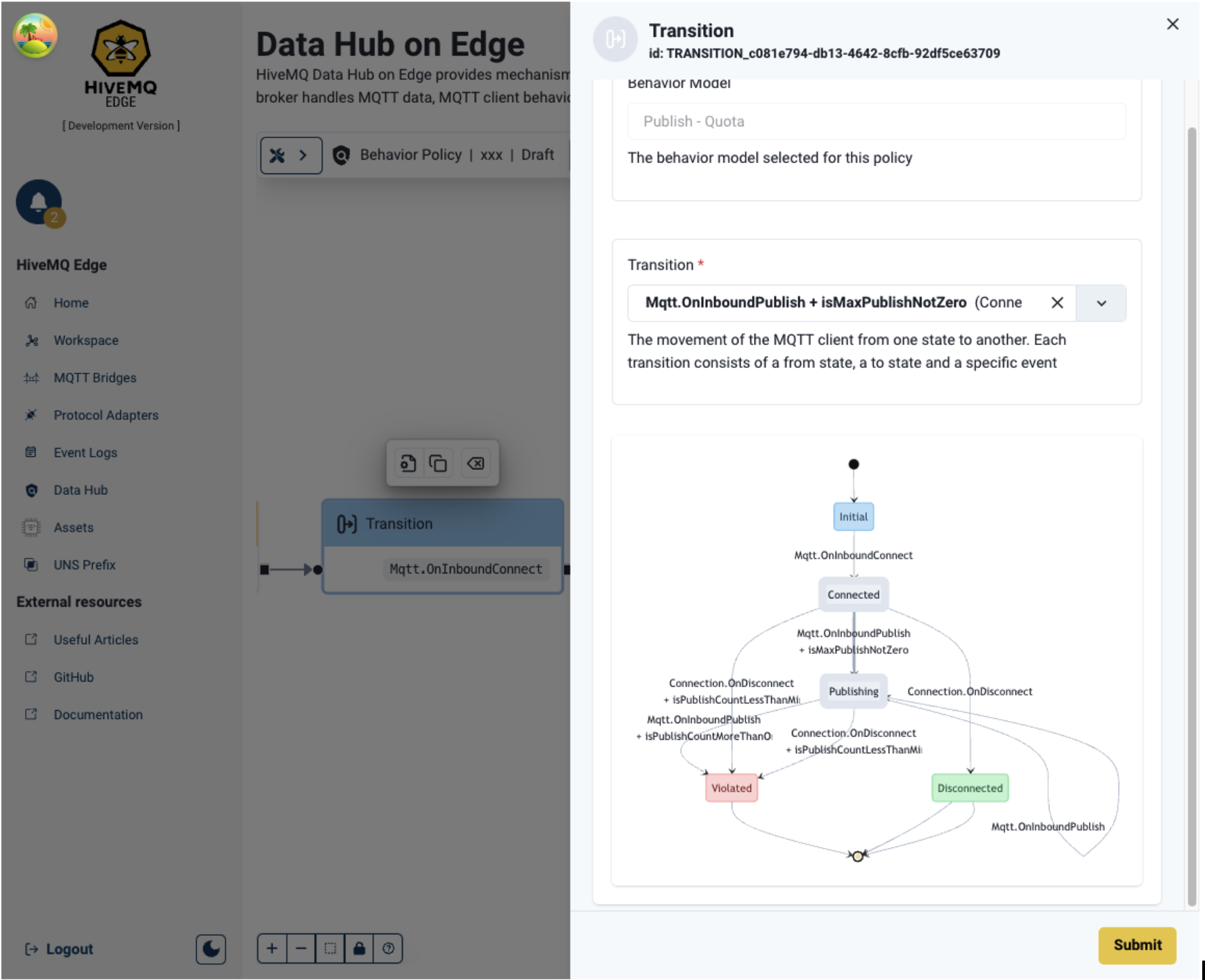 HiveMQ Edge UI 1
